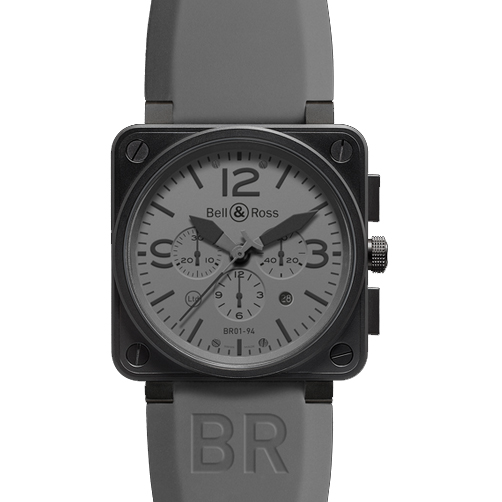 Réplique Bell & Ross Commando Gris 46mm Hommes BR 01-94 COMMANDO Montre - Cliquez sur l'image pour la fermer